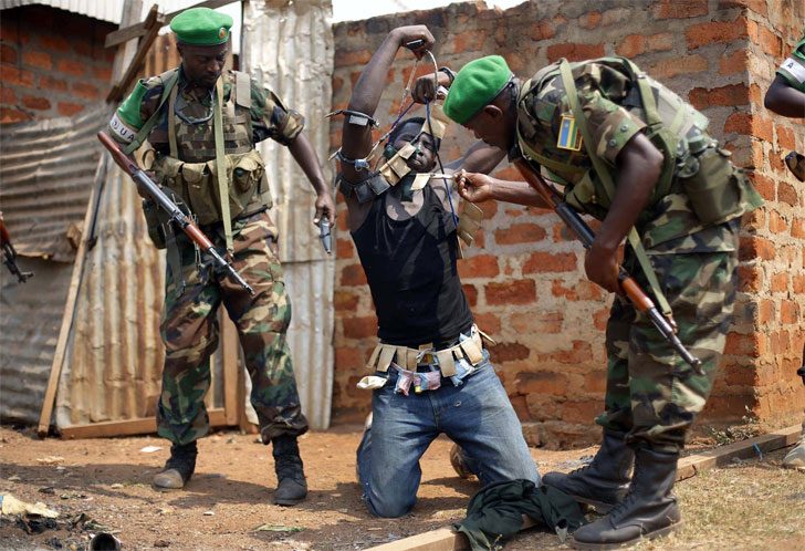 Нарушение прав человека в Центральноафриканской республике. Фото: Jerome Delay/AP