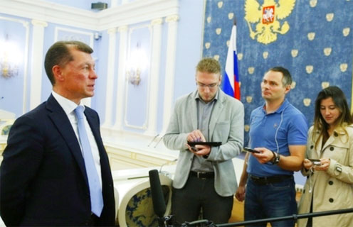 Министр труда и социальной защиты Российской Федерации Максим Топилин