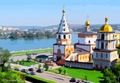 Иркутск © Иллюстрация Сергея Ермилова / Пенсиолог.ру